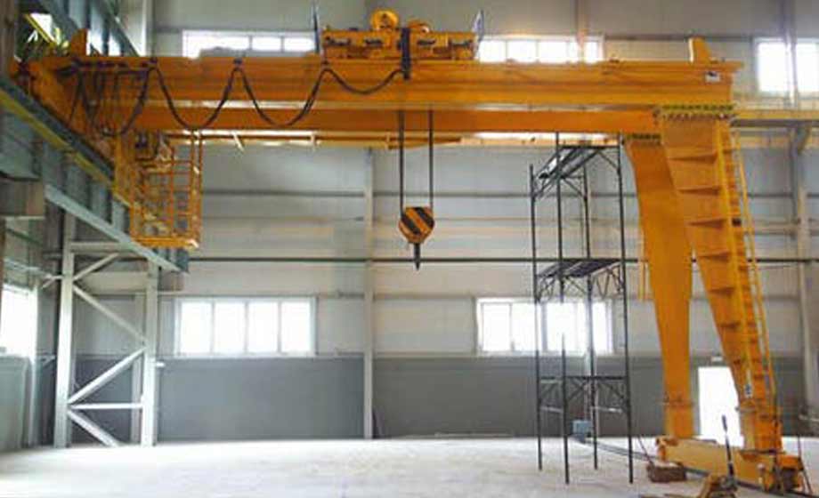 Double Girder Semi Gantry Crane