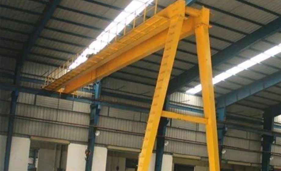 Double Girder Semi Gantry Crane
